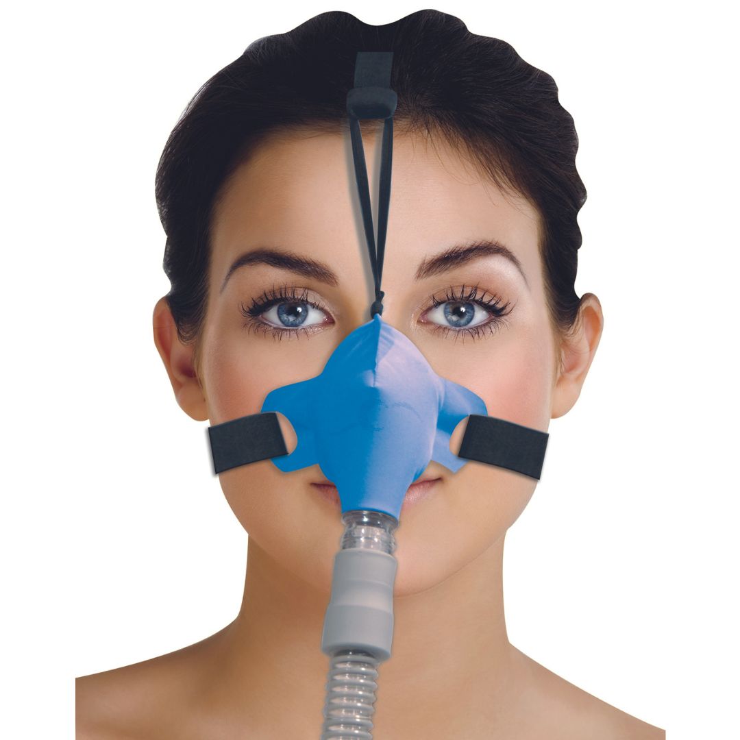 SleepWeaver Advance Soft Cloth Nasal CPAP Mask & Headgear