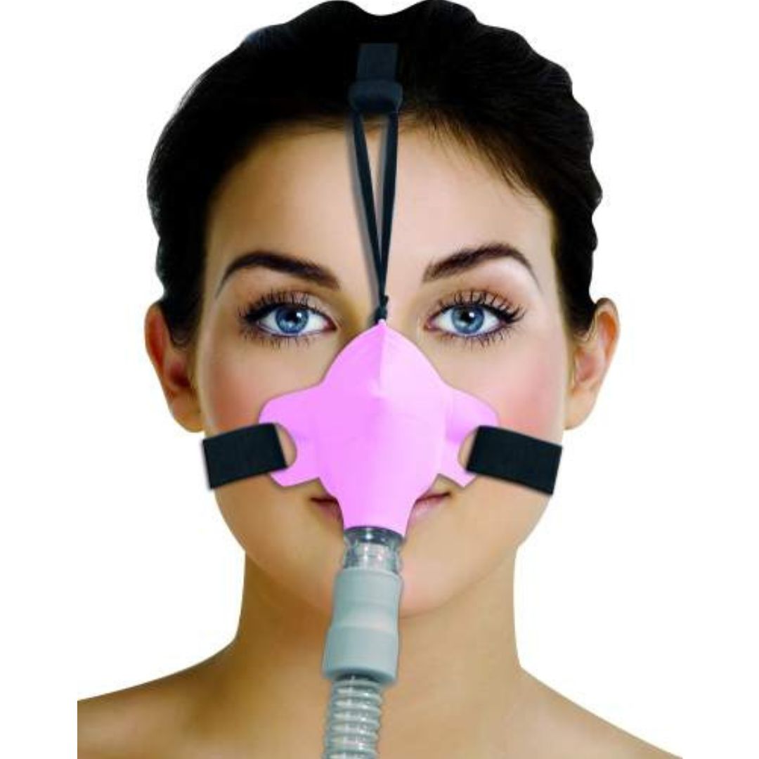 SleepWeaver Advance Soft Cloth Nasal CPAP Mask & Headgear