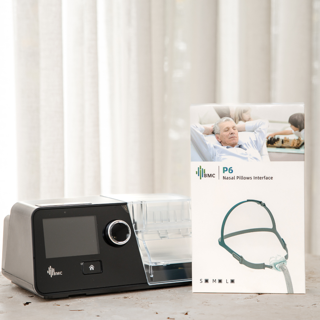 BMC P6 Nasal Pillow CPAP Mask Starter Kit