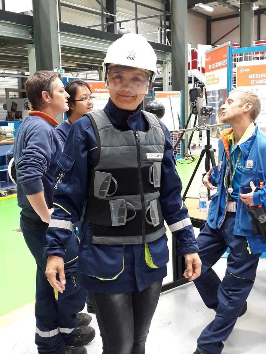 CryoVest Cooling Thermoregulation Vest for Industrial & Construction Workers