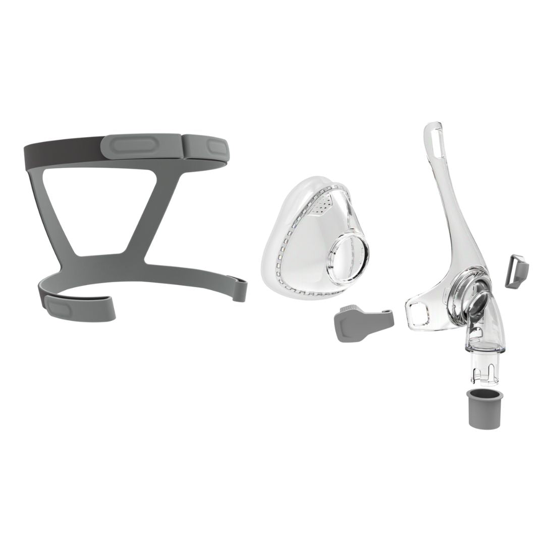 BMC F5 Full Face CPAP Mask with Headgear