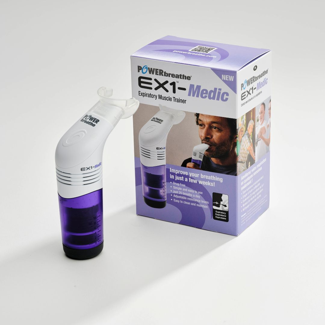 POWERbreathe EX1 Series: Expiratory Muscle Training Device