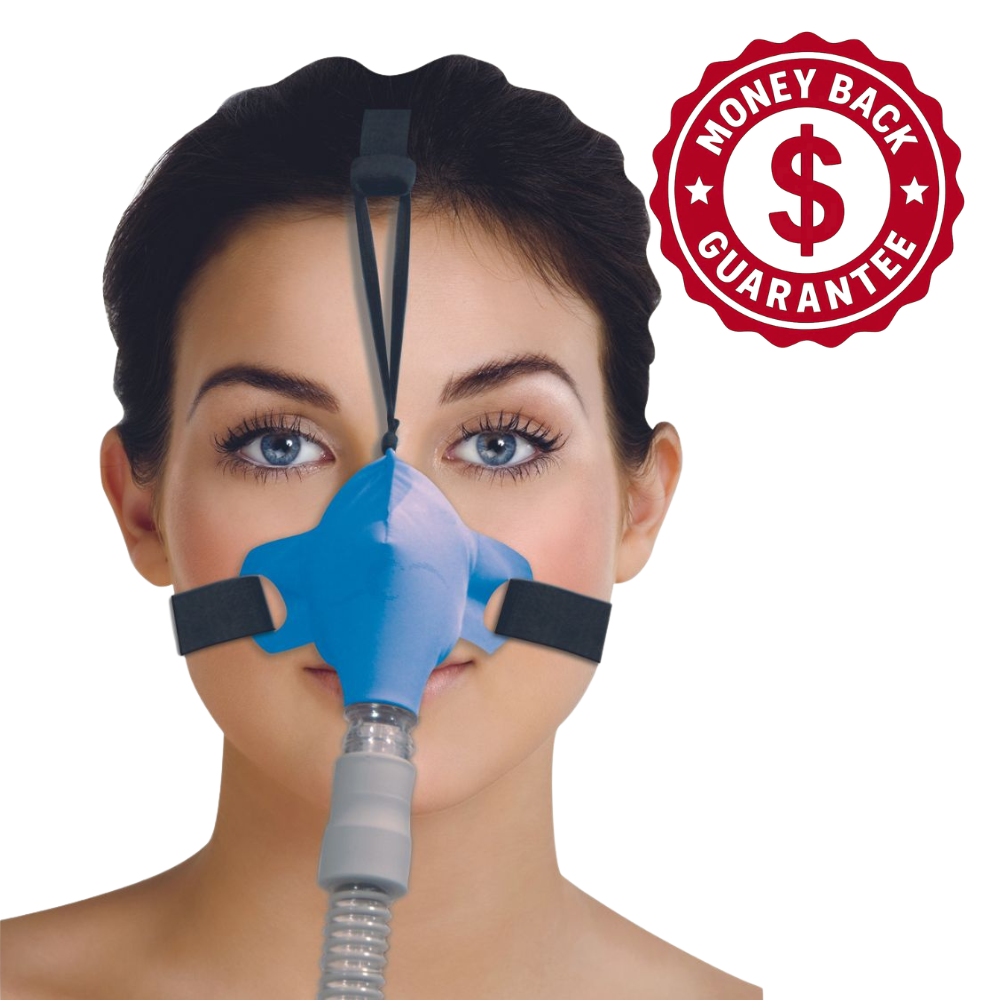 SleepWeaver Advance Soft Cloth Nasal CPAP Mask & Headgear