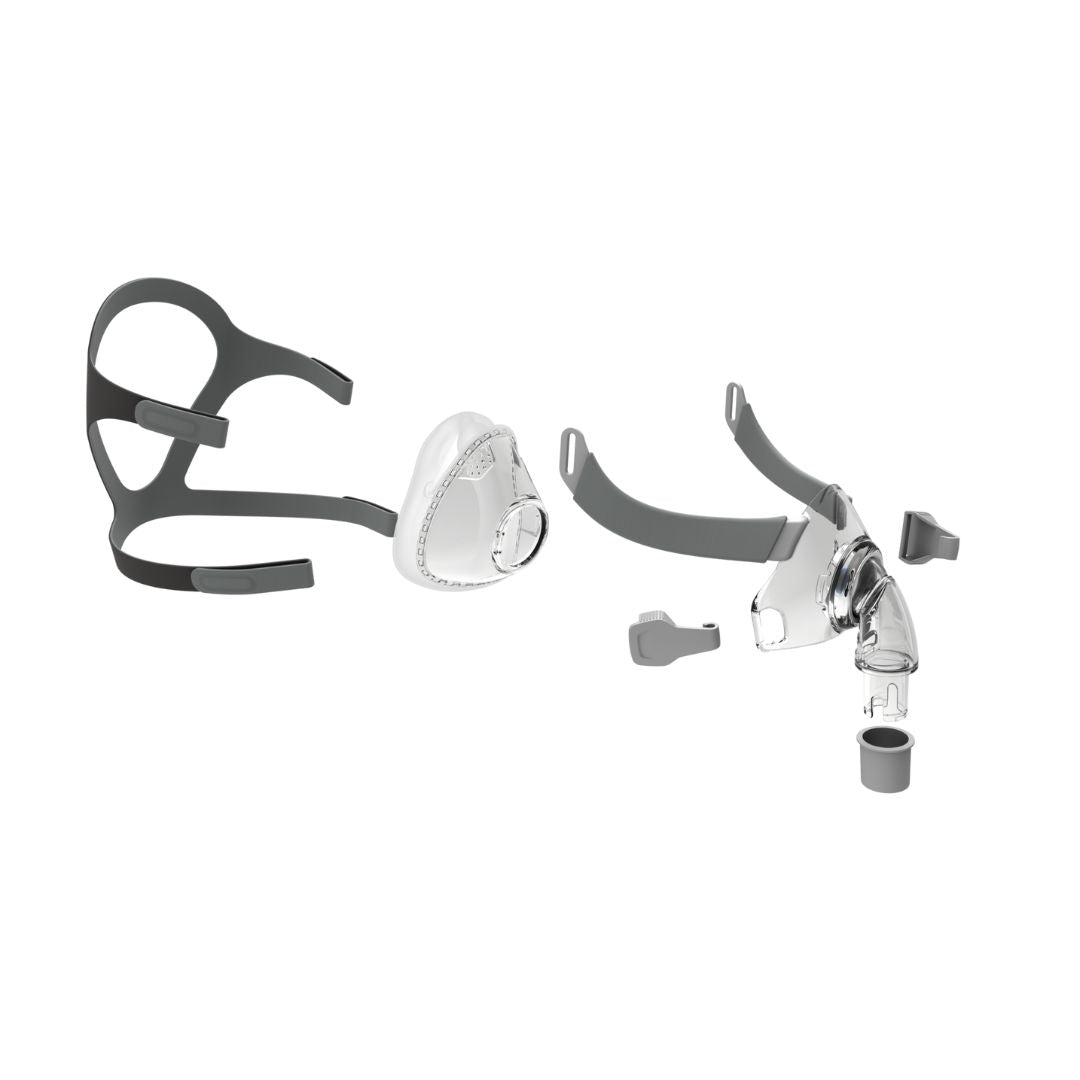 BMC F5A Full Face CPAP Mask with Headgear