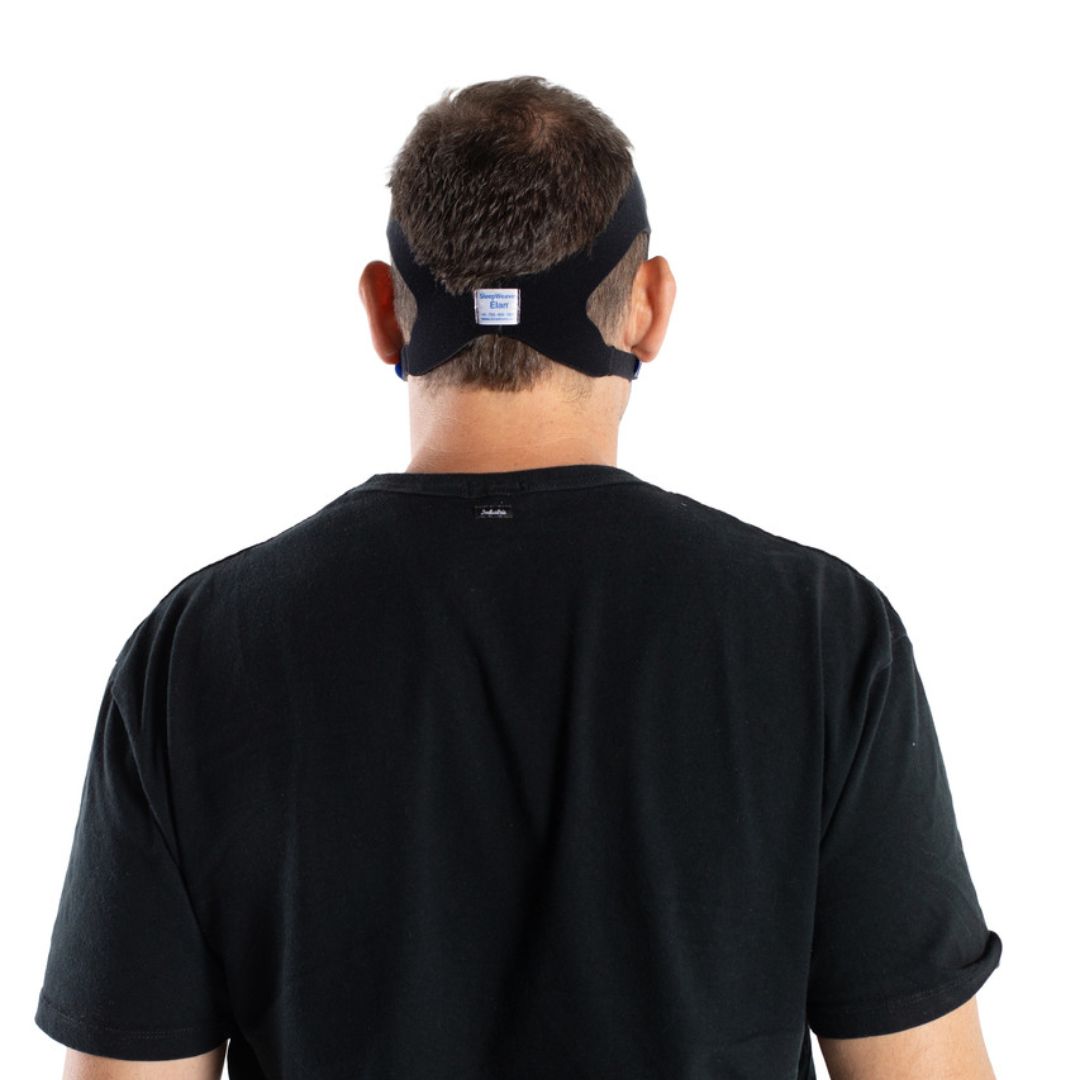 SleepWeaver Élan Soft Cloth Nasal CPAP Mask & Headgear